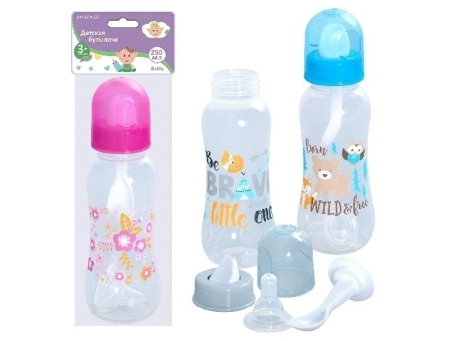 Детская бутылочка 250 мл VL90-162